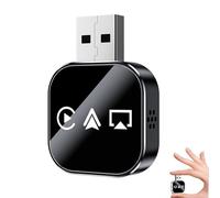 Genérico Kivont 3 in 1 Adapter, Kivont 3 in 1 Car Adapter, Fast Response & Stable Connection,Plug & Play (B,for iPhone)