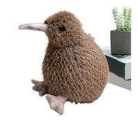 Generico Kiwi Bird Plush Toy - Doll de animales de peluche suave | Short Plush Kiwi Bird for Kids & Home Decor | Peluche de animales para niños y niños | Regalo pequeño de pájaro | 20 cm de juego