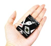 Genérico Kleine Spielkarten | Unterhaltsame Poker Kartenspiele Für Den Tisch | Kompaktes Pokerset Miniatur | Für Familie Freunde Zuhause Unterwegs Reisen Camping Picknick