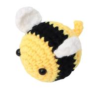 Genérico Knitted Toys For Kids - 5.5x5x5cm Crochet Cartoon Bee Toy | Handmade Crocheted Bee Pendant | Handmade Crochet Toys, Funny B́EE Toy For Accompanying, Playing, Home Decoration