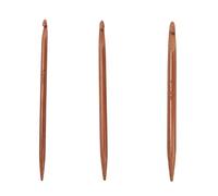 Genérico Knitting Hooks - Crochet Needle Set | Aluminum Ergonomic Handle with Smooth Tip Finish, Multi Size Tool Kit, Hand Sewing Accessories for Weaving Scarf Hat DIY Making