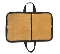Genérico Knives Bag - Canvas, 18.9x12.4in Travel Kitchenware Pouch Compartments | Portable Waxed Canvas Knife Bag, Kitchen Tools Storage Case For Camping, Travel, Outdoor Cooking, Culinary Students