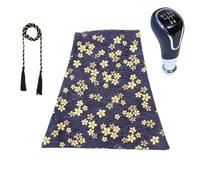 Genérico Knob Dust Cover - JDM Style Gear Shift Boot Cover | Japanese Manual Transmission Shift Knob Protector - Universal Car Accessories Fabric Interior Racing Styling Decor