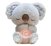 Genérico Koala para Aliviar La Ansiedad Nutria Bebe Dormir Que Respira Peluche Ansiedad Dormir bebé Durmiendo Koala Juguete con Música Luces Y Movimientos De Respiración Peluche Que Respira