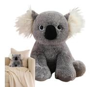 Genérico Koala Plush Toy, Stuffed Animal, 9.06 Inches, Portable Travel Friendly Lightweight Ultra Soft Emotional Comfort Realistic Hug Buddy, Cozy Gift for Boys, Girls, Home, Bed and Car, Gray
