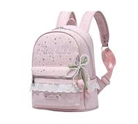 Genérico Korean Star Embroidered Letter Backpack - Large Capacity Leisure Commuting Bag
