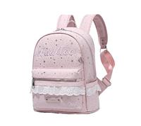 Genérico Korean Star Embroidered Letter Backpack - Large Capacity Leisure Commuting Bag
