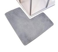 Genérico L Shaped Bath Rug - Soft Quick Dry Coral Fleece, Bathroom Mat Non Slip Absorbent Floor Mat for Toilet Sink Kitchen Indoor Outdoor, Use Home Hotel Comfort | Anti Skid Safety Carpet