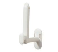 Genérico L-shaped Hooks - Removable Wall Hooks Heavy Duty | L-Shaped Wall Hook, Telescopic Walls Mount Hook Drape Holdback | Window Drape Holder Adhesive No-Drill Storage Hanger For Dorm Rental House