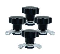 Genérico L Track Rail - Tie Down Accessories | Lug Threaded Stud Nut Fitting Rail, Ergonomic Anti-Slip Replacement For Garage, Vehicle, Warehouse, Car & Truck Cargo Securing & Storage