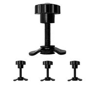 Genérico L Track Studs and Nuts - 20mm, Securing Bolts Hardware 4 Pieces | L Track Stud Nut For RV,for Truck Bed Trailer Professionals Crafting Enthusiasts