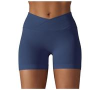 Genérico La Yoga del Entrenamiento del Gimnasio y la Aptitud Usan el Sujetador Deportivo por Encargo Respirable de la Tela de Elastane con su Propio Logotipo (Dark Blue, XXL)