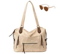 Genérico Ladies Classic Soft Punk Crossbody, Trendy Cool Large Capacity Shoulder Bags, Unique Retro Elegant Waterproof Underarm Bag