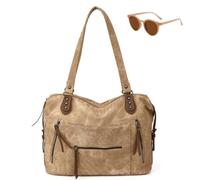 Genérico Ladies Classic Soft Punk Crossbody, Trendy Cool Large Capacity Shoulder Bags, Unique Retro Elegant Waterproof Underarm Bag