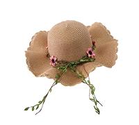 Genérico ladrón de sol protector solar sombrero mujer verano playa torre sandalia sombrero onda sombrero sombrero sombrero esquí doble, caqui, Talla única