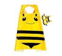 Genérico Ladybug Bee Carnival Cosplay Clothes For Kids Halloween | Ladybug Bee Carnival Cosplay Clothes Kids Halloween // Kids Ladybug Bee Halloween Costume Carnival Cosplay Set