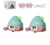 Genérico Ladybug Suspended Ball Toy,Rechargeable Sensory Development Flying Plaything,Anti-Collision Interactive Floating Ball,Safe Lightweight Build,for Flying Fun Adventures (2PCS,Pink)