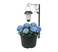 Genérico Lamp Post Planter - Solar Outdoor Floor Lamps, Waterproof Outdoor Garden Light | Warm Glow Integrated Flower Holder Illumination For Front Porch Garden Back Door Patio Park Lawn Balcony