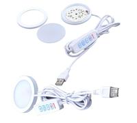 Genérico Lampada LED per Stampante - 2 Pezzi Alimentato vía USB 5V Regolabile | Lampada Armadio Illuminazione Modelli Esposizione, Per Armadio Guardaroba Vetrina Casa Ufficio Camera Camper