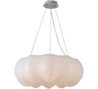Genérico Lámpara colgante de nube blanca flotante moderna algodón Compatible with techo, Araña de luces