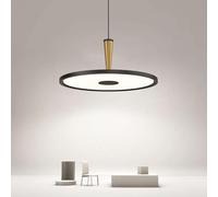 Genérico Lámpara colgante sencilla de araña, decoración barra, luces LED, lámpara techo hierro forjado muy transparente,araña de cristal