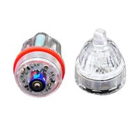 Genérico Lámpara De | Accesorios Impermeables Giratorios Multicolores | Lámpara Atrayendo Peces | para Barcos Estanques Embarcaderos Ríos Mares Agujeros De Hielo Flet Calamar Gato Y