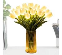 Genérico Lámpara de flor - Decoración Floral Romántica - Encantadora Lámpara de Escritorio - para hogar y casa sala de estar interior y exterior mesa mesita de noche oficina familia mujeres y hombres