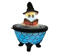 Genérico Lámpara de Halloween,Luz Nocturna Fantasmal Espeluznante - Decoración Hogar Iluminación Ambiente Adornos Halloween Para Estantería Mesa Salón Habitación