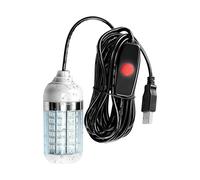 Generico Lámpara de | Iluminación USB impermeable | Luz LED atractiva para la noche - Piscina al aire libre mar hielo río muelle Kayak Crappie Bass Trucha Snook