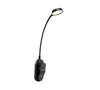 Genérico Lámpara De Lectura Con Clip,Linterna Ajustable Y Plegable Con 3 Modos | Lámparas De Pinza Para Cuidado De Los Ojos,Para Hogar Noche Dormitorio Escritorio Cama Estilo De Vida Estudio Viaje
