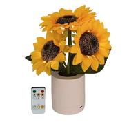 Genérico Lámpara de | Linterna LED Flor Regulable | Lámpara Decorativa LED Flor - para Mesita de Noche, Apartamento, Balcón, Restaurante, Hogar, Cocina, Dormitorio