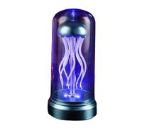 Genérico Lámpara de medusas danzantes, luces LED flotantes que cambian de Color, lámparas eléctricas de medusas con música, decoración del hogar, lámpara de baile