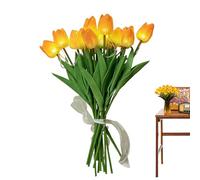 Genérico Lámpara de Mesa Flor | Luz Decorativa Romántica Nocturna | Lámpara Escritorio | para Ventana, Dormitorio, Estante, Mesita de Noche