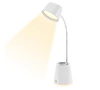 Genérico Lámpara De Mesa LED,4 Niveles De Brillo Flexible Con Control Táctil Ajustable | Lámpara de Mesa para Estudio - Para Estudiar, Trabajar, Costura, Manualidades, Dormitorio Y