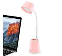 Genérico Lámpara De Mesa Para Dormitorio | 4 Niveles LED Flexible Regulable Con Control Táctil,Lámpara de Mesa para Estudio | Para Estudiar, Trabajar, Costura, Manualidades, Dormitorio Y