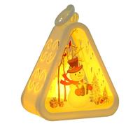 Genérico Lámpara De Noche Para Invierno | Soporte Alimentado por Batería,Lámpara Colgante para Interior - Para Niños Y Niñas Interior Y Exterior Vacaciones Hogar Salón Y Alféizares