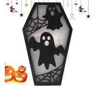 Generico Lámpara de oficina de Halloween - Nocturna gótica, fantasma | Noche de ataúd decorativo, accesorio aterrador para dormitorio, mesa, casa y bar, ambiente horrible y