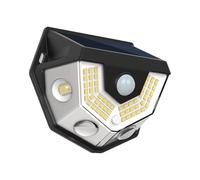 Generico Lámpara De Pared Solar - ABS Y PC | Lámparas De Pared Al Aire Libre Impermeables | Iluminación De Inducción Corporal Decoración Del Jardín Para Camping Pasarela Postes Para Cerca