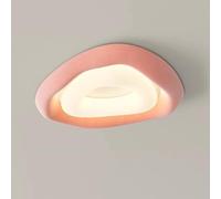 Genérico Lámpara de Techo Interior Plafon de Techo Moderna Led de 20,8 Pulgadas 40 W Regulable con Control Remoto Temperatura de Color Ajustable de 3000 Colores para Dormitorio Y Sala de Estar.