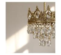 Genérico Lámpara de techo, Lámpara de araña cristal lujo for decoración del hogar, sala estar, iluminación LED techo, lámpara colgante moderna(3 lights changeable,Wall lamp)