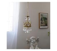 Genérico Lámpara de techo, Lámpara de araña cristal lujo for decoración del hogar, sala estar, iluminación LED techo, lámpara colgante moderna(3 lights changeable,D17cm)