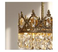 Genérico Lámpara de techo, Lámpara de araña cristal lujo for decoración del hogar, sala estar, iluminación LED techo, lámpara colgante moderna(3 lights changeable,Wall lamp1)