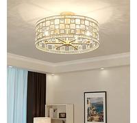 Genérico Lámpara de Techo LED Moderna de Cristal, lámpara de Techo Circular MI-NI, Compatible con Sala de Estar, Pasillo, Cocina,para Loft Restaurante