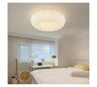 Genérico Lámpara de techo, Nordic Cloud White LED Ceiling Lamp Children's Room Bedroom Dimmable Lustre Light for Indoor Home Lighting(B 55cm,Cold)