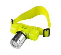 Genérico Lámpara Frontal De Buceo Para Linterna Submarina Y Submarina | Frontal Recargable | De Submarinismo (bucear) Impermeable Recargable,