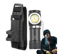 Genérico Lámpara Frontal Recargable | Seguridad Frontal Portátil | Lámpara Recargable USB | Para Camping Senderismo Carreras Escalada Montañismo Supervivencia Y Construcción