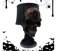 Genérico Lámpara Gótica | Lámpara Halloween Decoración Terrorífica Escritorio | Luz de Noche Decoración Gótica para Dormitorio Sala de Estar Mesita de Noche Ambient Lighting