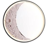Genérico Lámpara Impermeable IP54 Compatible with Exteriores, Arte posmoderno, Villa, Patio, Pasillo, jardín, Luna, lámpara de Pared,lampara araña