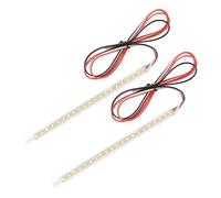 Genérico Lámpara Indicadora Universal De Espejo Retrovisor Coche Tira Serpentina DRL Señal Giro Fluctuante LED Dinámica Indicador Lateral Espejo(15cm)