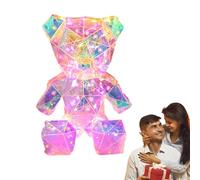 Generico Lámpara LED en forma de - Lámpara de mesita de noche brillante de 20 cm, luz suave que cambia de color | Luz nocturna para animales para niños para la lectura de la habitación de la scu